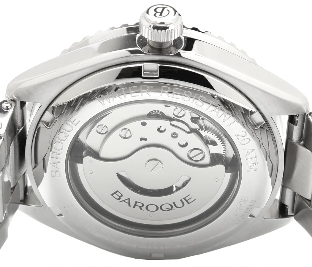 Amazon.co.jp: [BAROQUE] バロック 腕時計 メンズ ダイバーズ